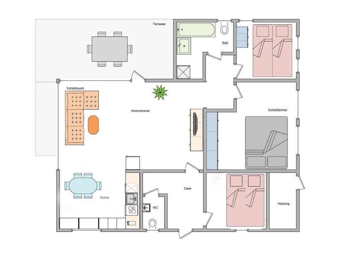 Ferienhaus Dana Meschede Bagian luar foto